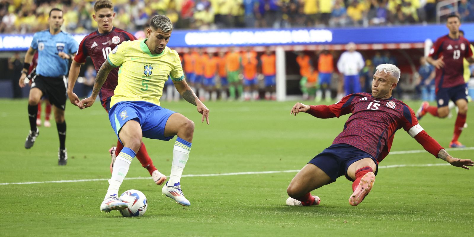 Brasil não sai do empate com Costa Rica na estreia da Copa América